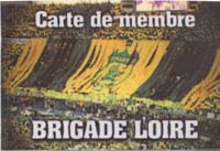 Brigade Loire - Tribune Loire - Autocollant Ou Fanion FC Nantes